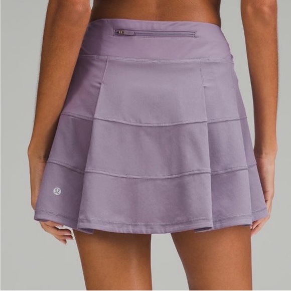Lululemon Pace Rival Mid-Rise Skirt Purple Ash size 4 - Picture 2 of 7